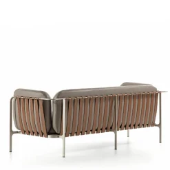 Divano Sydney in Pelle Beige*Enrico Pellizzoni Sale