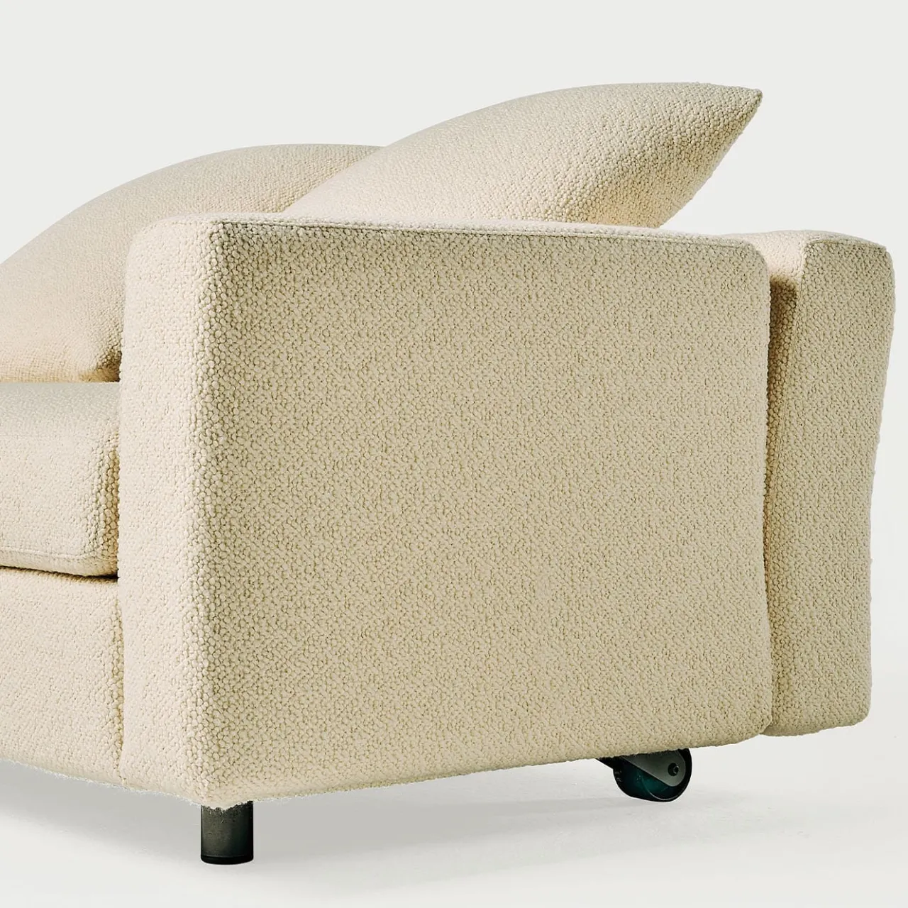 Divano tessile Bill White di Hannes Wettstein*Baleri Italia Clearance