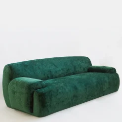 Divano Verde Curvo Cabochon*Softhouse Discount