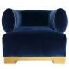 Dorado Poltrona blu di Prussia*Radice Clearance