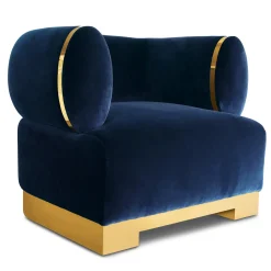 Dorado Poltrona blu di Prussia*Radice Clearance