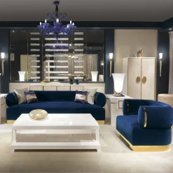 Dorado Poltrona blu di Prussia*Radice Clearance