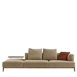 Dormeuse Swing beige con Pouf di Giuseppe Bavuso*Alivar Discount