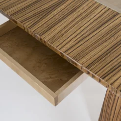 Florence Tavolo rettangolare in legno zebrano 1947*Berdondini 1926 Sale