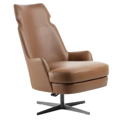 Forma Bergere girevole in pelle*Carpanelli