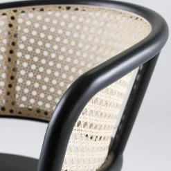 Frantz 881 Black Chair #2 di Gil Sheffi & Yoav Avinoam - Collezione Tekhne*Livoni 1895 Hot