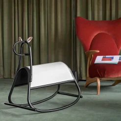 Furia White Hobbyhorse by Front*Gebrüder Thonet Vienna GmbH (GTV) – Wiener GTV Design