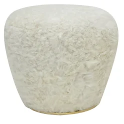 Furry pouf girevole in Alpaca*Draga & Aurel Sale