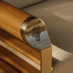 Galloway Divano Angolare da Esterno in Tessuto Bianco Vivienne*Visionnaire Discount