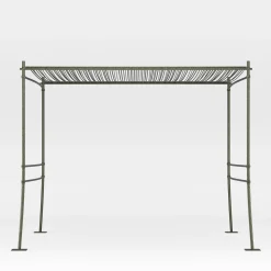 Gazebo quadrato Bambusae di Zanellato/Bortotto*Dante Negro Outlet