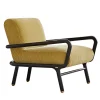 Girò Moka & Yellow Lounge Chair*Black Tie