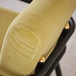 Girò Moka & Yellow Lounge Chair*Black Tie