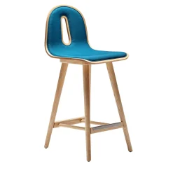 Gotham Woody SG-I-65 Sgabello da bar blu di Dario Delpin*Chairs & More Sale