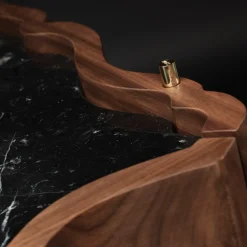 Il Pezzo 2 Comodino Nero*Il Pezzo Mancante Clearance