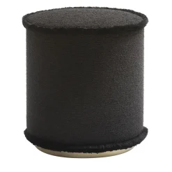 Il pouf - Bouclè Nero*LO Decor Outlet