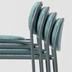 0184-IM Sgabello da bar grigio Metis di Studio Gabbertas*TrabA' New