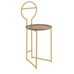 JOLY I Sedia in noce*Colé Discount