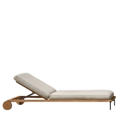 Lettino Cleo Beige in legno di Accoya di Marco Acerbis*Talenti Sale