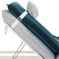 Lettino da esterno Lipari Oceano e Avorio*Sicis Sale