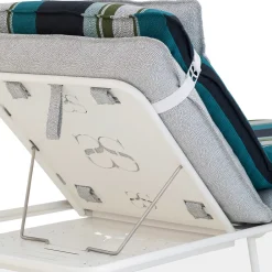 Lettino da esterno Lipari Oceano e Avorio*Sicis Sale