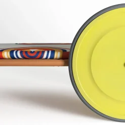 Lettino da sole giallo Locus Solus di Gae Aulenti*Exteta New