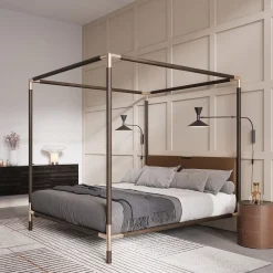 Letto a baldacchino Arborè di Alessandro Corina*Alivar Best