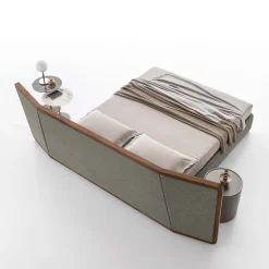 Letto Coventry grigio di Giuseppe Bavuso*Alivar Outlet