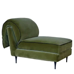 Letto da giorno Casquet Mini in velluto verde oliva*Biosofa Clearance