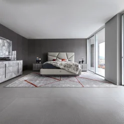 Letto in pelle di Castello Lagravinese Studio*Giorgio Collection New