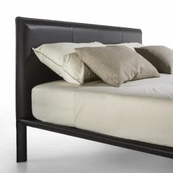 Letto in pelle Milano Brown*Enrico Pellizzoni