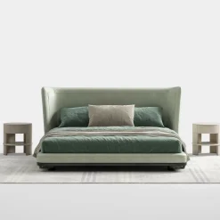 Letto in pelle verde*CPRN Homood Clearance