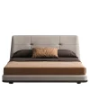 Letto Jackie in tessuto e legno beige*CPRN Homood Best
