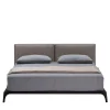 Letto King-Size Milano in pelle beige*Bodema Discount