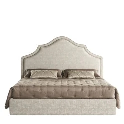 Letto matrimoniale Alan Melange Taupe*Bedding Atelier Sale