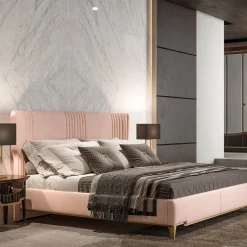 Letto matrimoniale Gattopardo Rosa*Alberto & Mario Ghezzani Hot