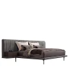 Letto matrimoniale Opale Large Channeled Gray*Bamax Online