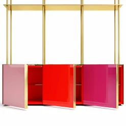 Libreria 01 Rosso*Filippo Carandini Clearance