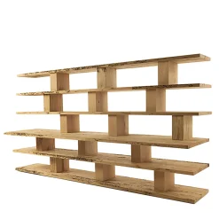 Libreria a 6 ripiani Briccola di David Chipperfield*Riva 1920 Online