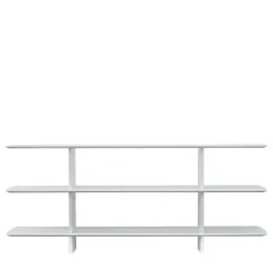 Libreria a 3 ripiani Shift White di Foster + Partners*Tecno Spa New