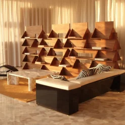 Libreria ad arco sovrapposto 1967 di Ugo La Pietra*Berdondini 1926 New