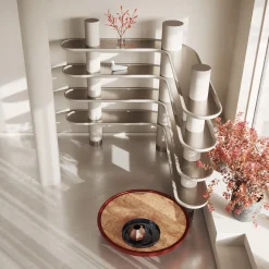 Libreria angolare Mina Greige*Ultramobili Discount