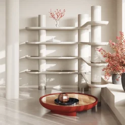 Libreria angolare Mina Greige*Ultramobili Discount