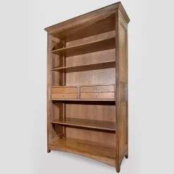 Libreria aperta in castagno*Ebanisteria Roberto Gambella Sale