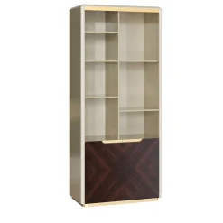 Libreria Clizia con ante in ebano*Guerra Vanni New