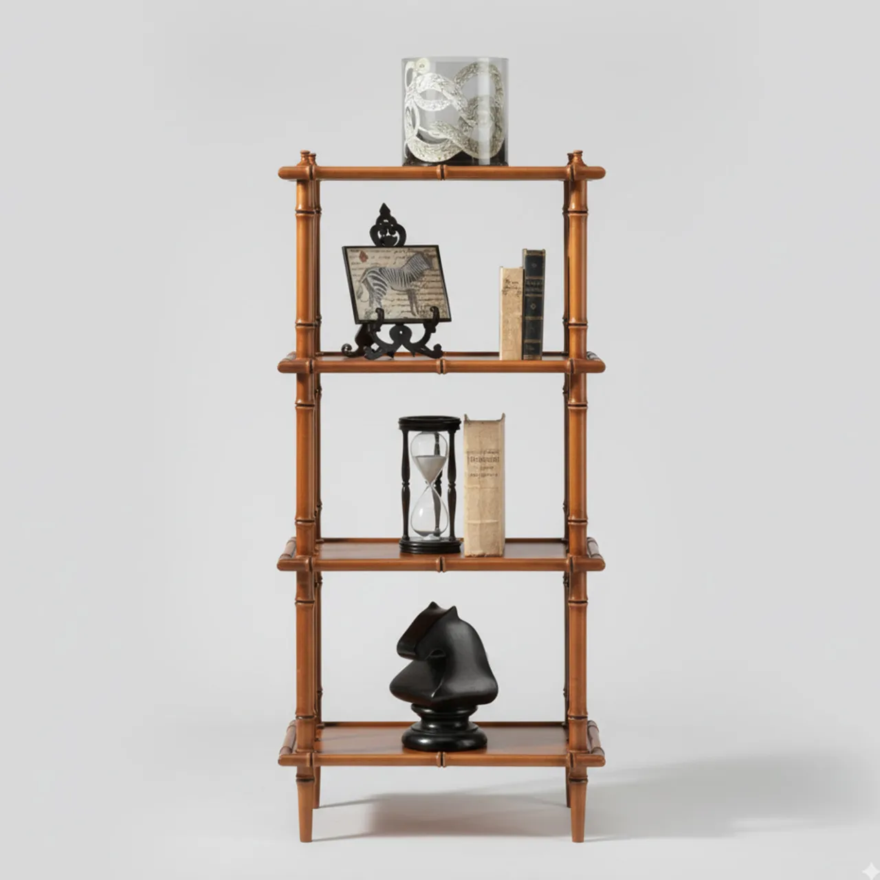 Libreria Etagere Hemingway in finto bambù*Castorina 1895 Outlet