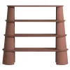 Libreria Fusto Red Brick II*Forma & Cemento Sale