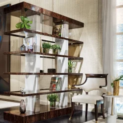 Libreria in legno di palma*Provasi Outlet