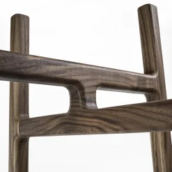 Libreria in legno marrone a cinque livelli Salina*Durame