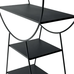 Libreria Key In Metallo Nero*Montina