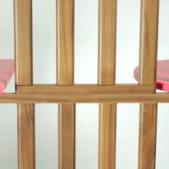 Libreria Lido in Legno Rosa a Quattro Livelli*Medulum Sale